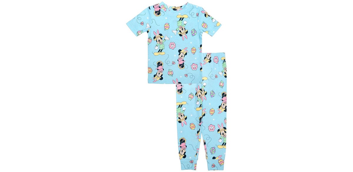 Disney unisex-child 2-piece Snug-fit Cotton Holiday Pajama Set