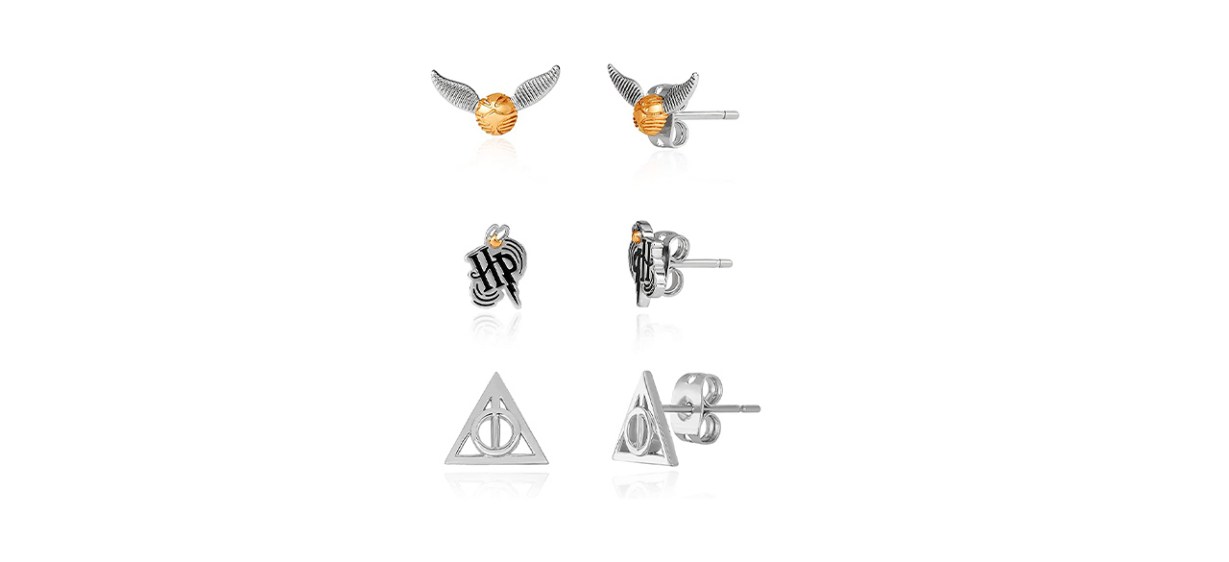 Best Harry Potter Three Pair Earrings Set Best Harry Potter Three Pair Earrings Set