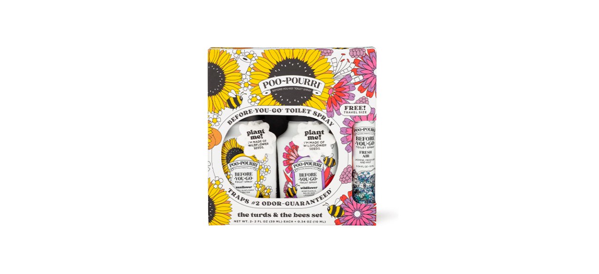 Best Poo-Pourri The Turds & The Bees Toilet Spray Set Best Poo-Pourri The Turds & The Bees Toilet Spray Set
