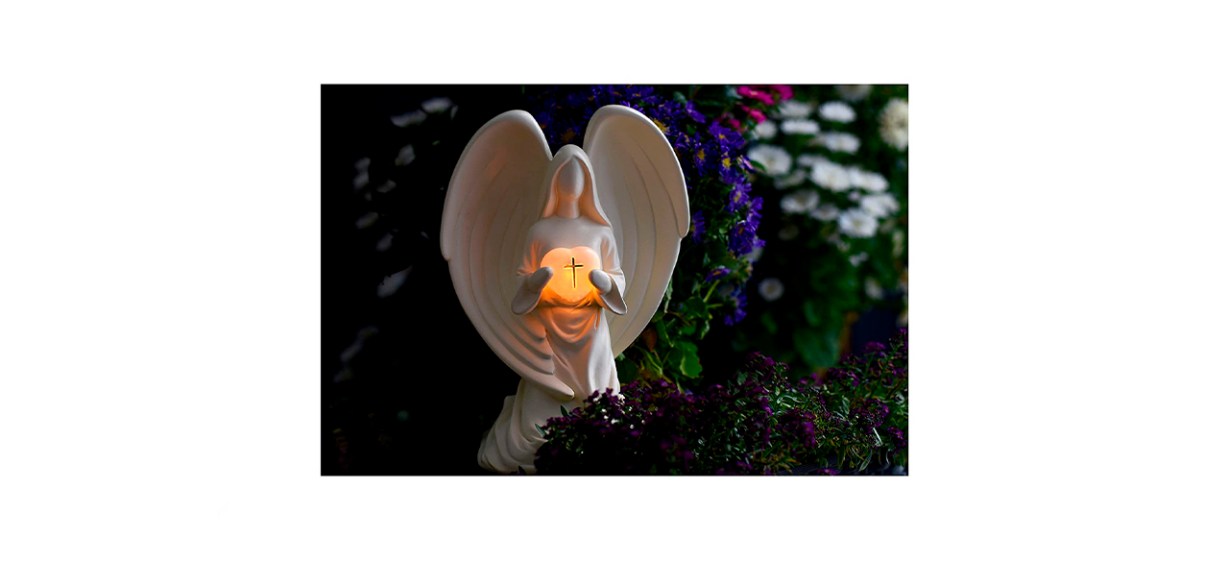 Dulaya Memories in Art Solar Light Angel Statue Dulaya Memories in Art Solar Light Angel Statue