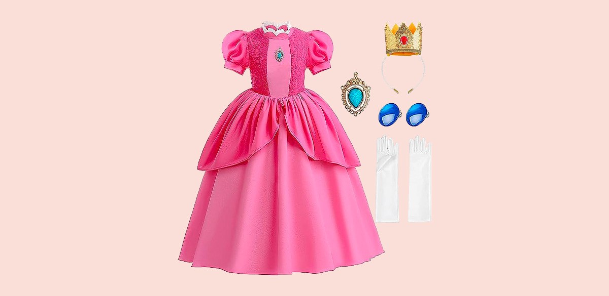 Best Princess Peach Kids Costume Best Princess Peach Kids Costume