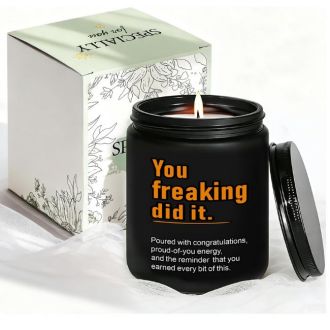 Amzsudy Store Congratulations Grad Candle