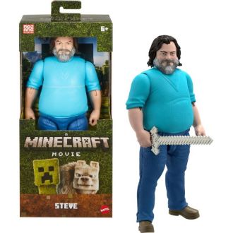 Minecraft 12-inch Posable Steve Toy 