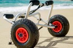 Portable Folding Kayak or Canoe Carrier Dolly Cart