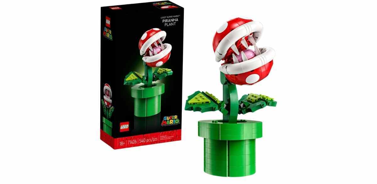 LEGO Super Mario Piranha Plant Building Sets for Adults