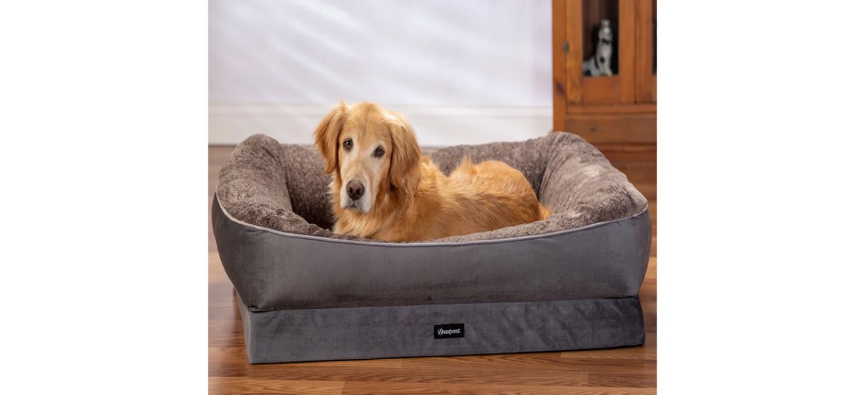 Beautyrest Ultra Plush Cuddler Pet Bed