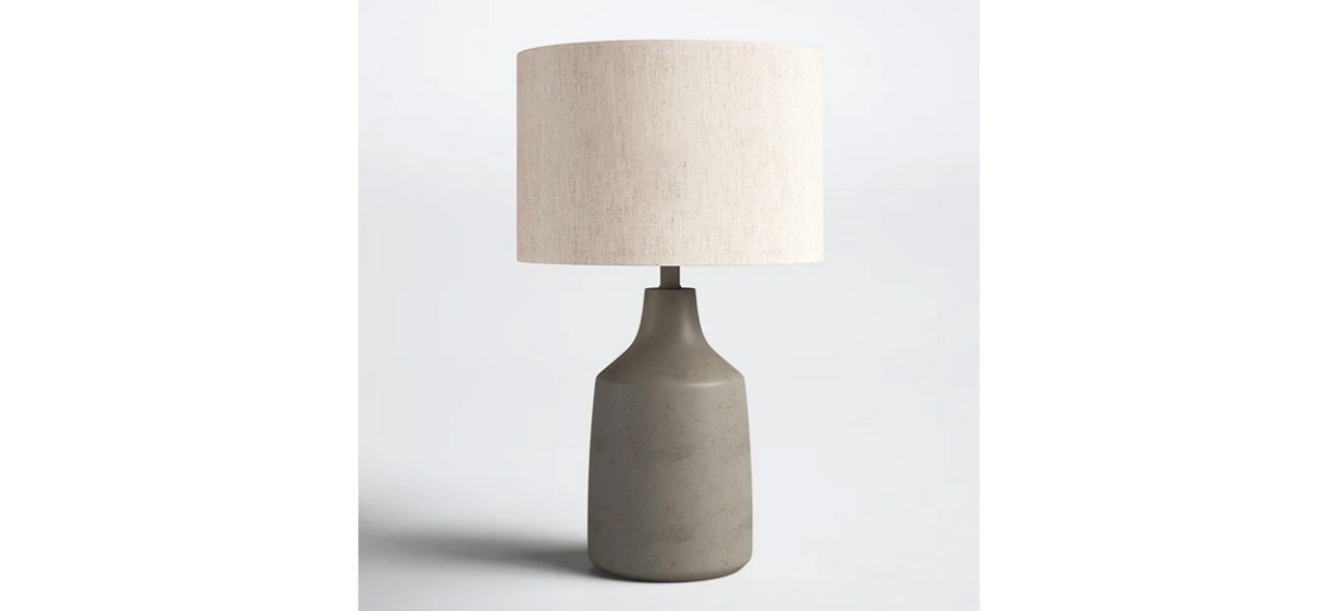 Joss &amp; Main Lockwood Concrete Table Lamp