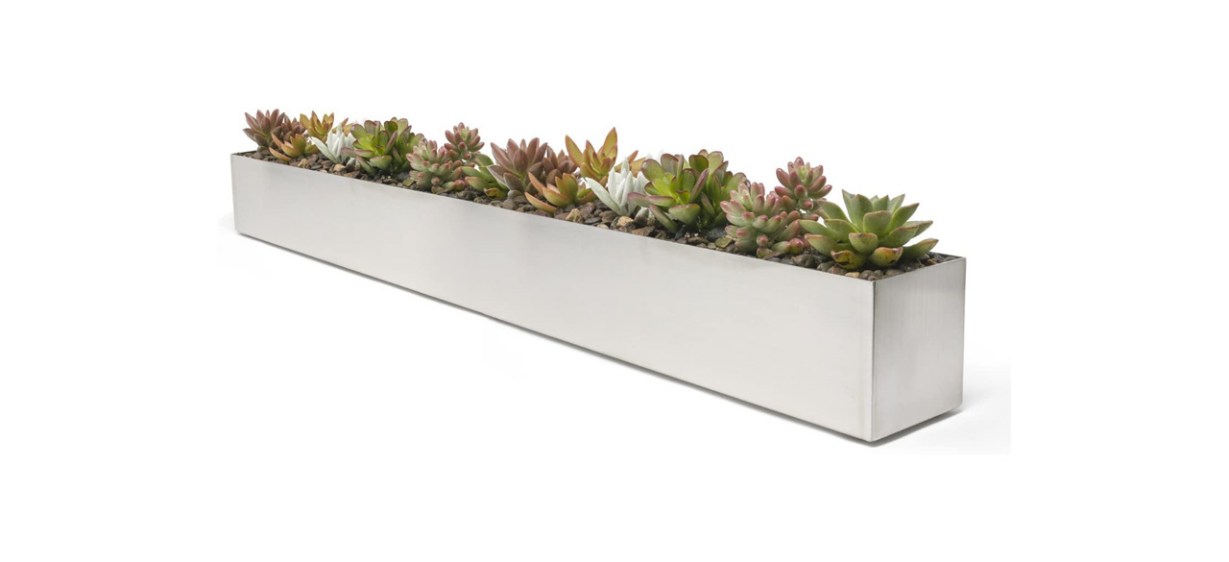 Best Buhbo Modern Trough Rectangular Planter