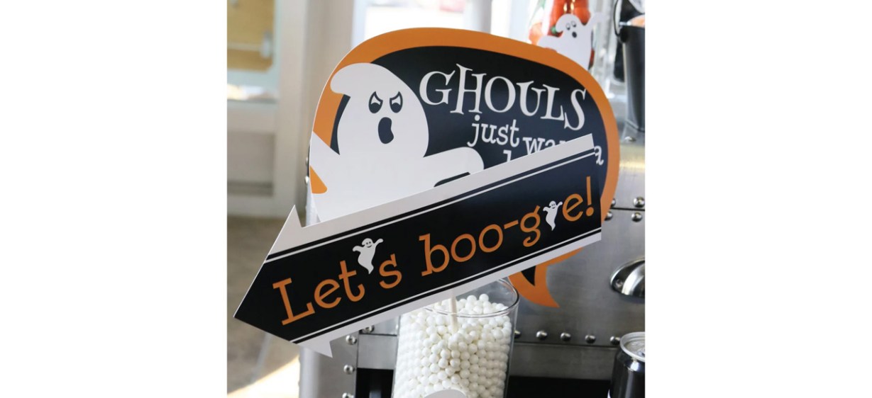 Halloween party photo booth props