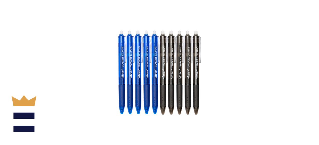 Vitoler Retractable Erasable Gel Pens