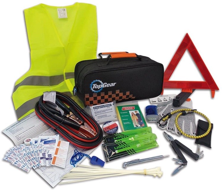 Top Gear Premium Roadside Assistance Kit (66-piece)