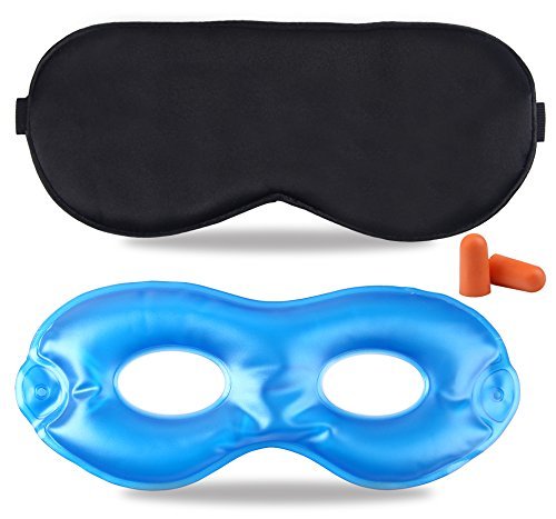 Fitglam Cold/Hot Therapy Gel Eye Mask Set
