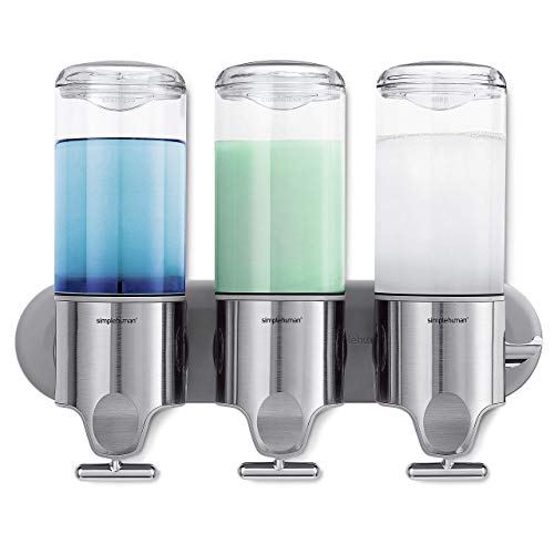 simplehuman Triple Wall-Mount Shower Pump
