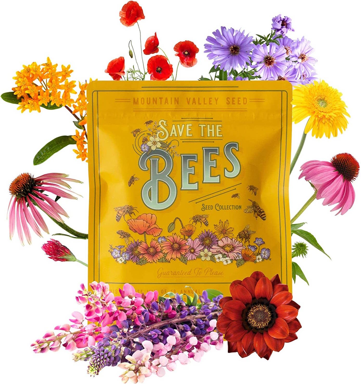 Mountain Valley Seed Company Save the Bees Wild Flower Seeds
