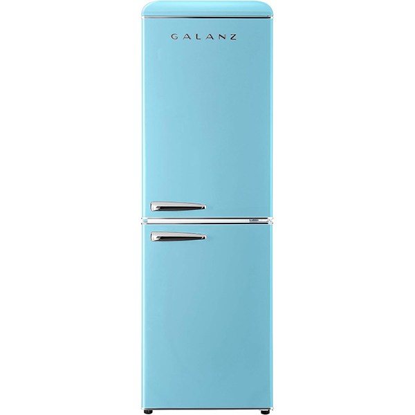 Galanz GLR74BBER12 Retro Refrigerator with Bottom Mount Freezer