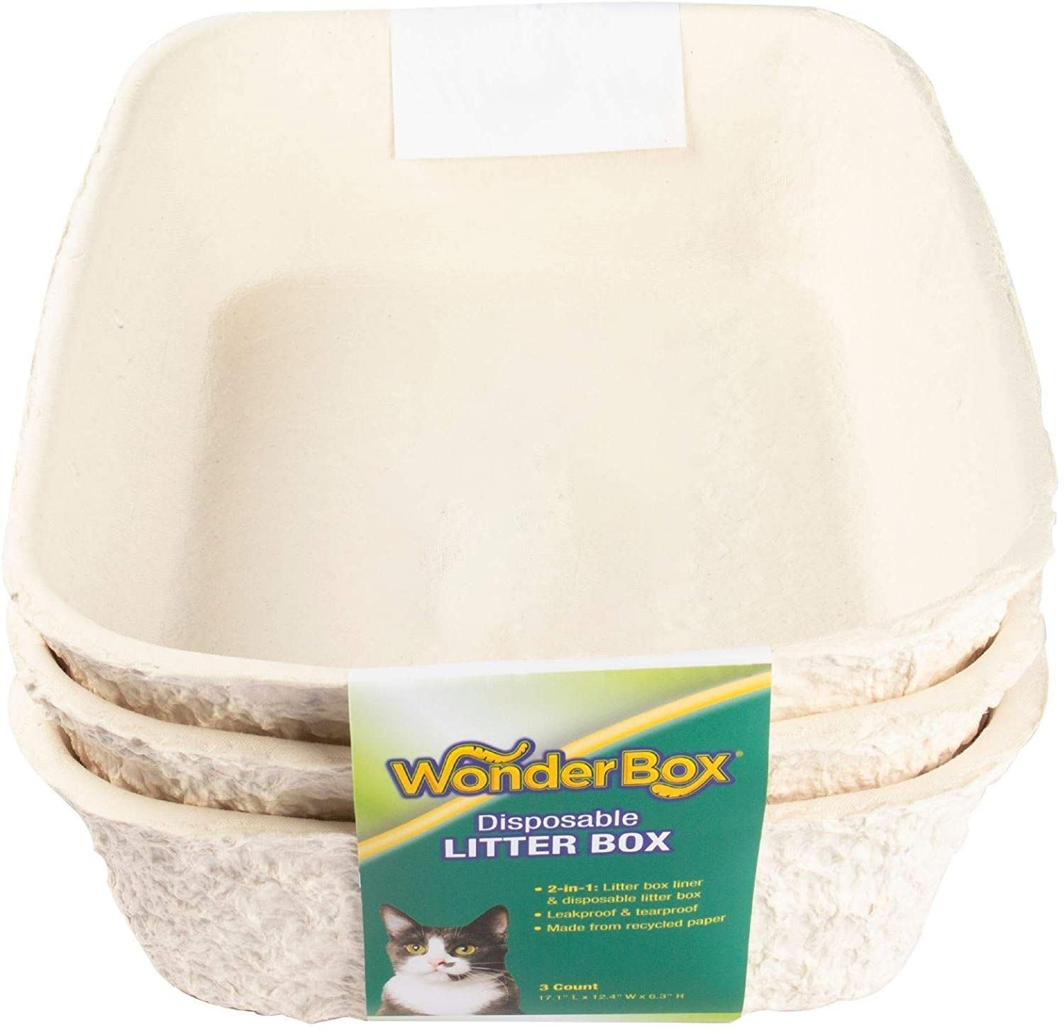 Kitty's Wonderbox Disposable Litter Boxes