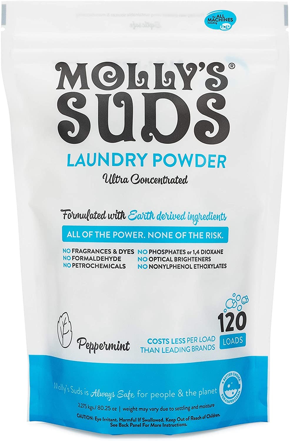 Molly&#039;s Suds Natural Laundry Soap for Sensitive Skin