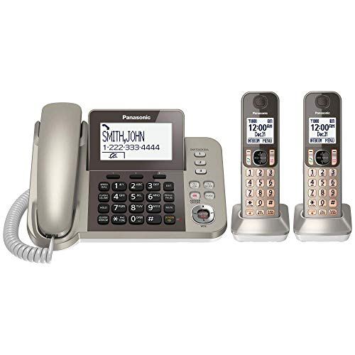 Panasonic KX-TGF352N Corded-Cordless 2 Handset Landline Telephone