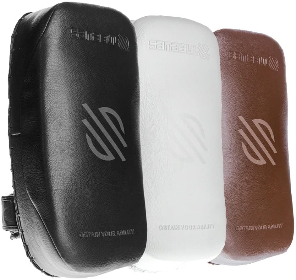 Sanabul Battle Forged Muay Thai Kickboxing Kick Pads