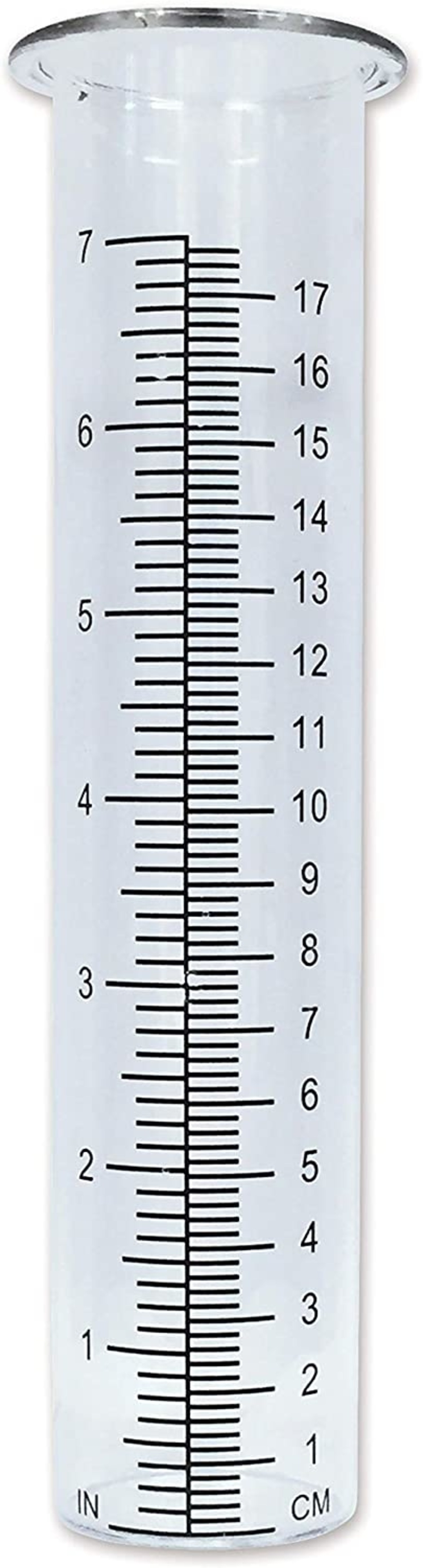 Sunset Vista Glass Rain Gauge Tube