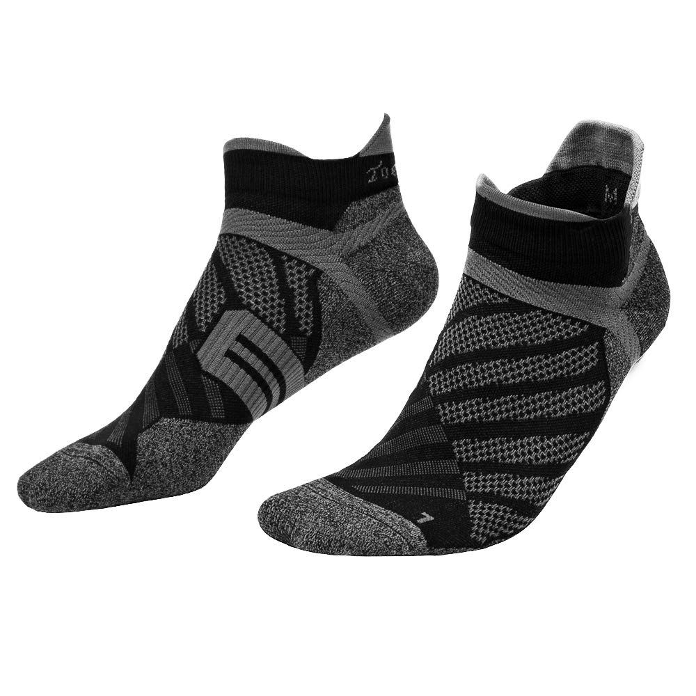 Toes&amp;Feet Ankle Compression Running Socks