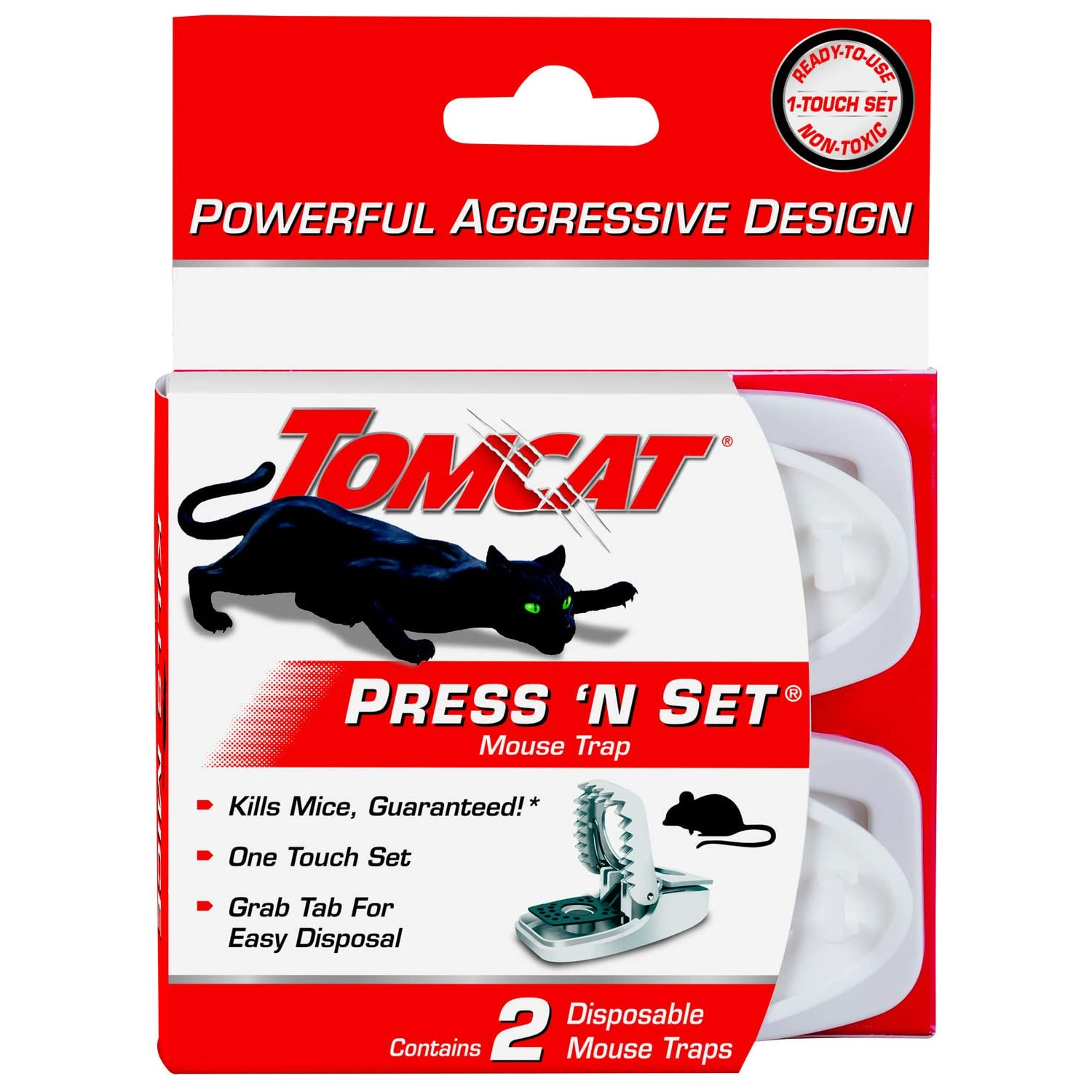 Tomcat Press 'N Set Mouse Trap