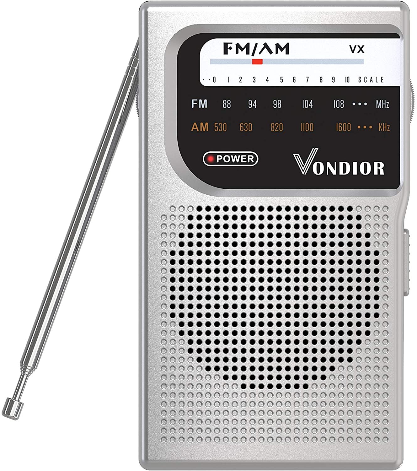 Vondior Analog Pocket Radio