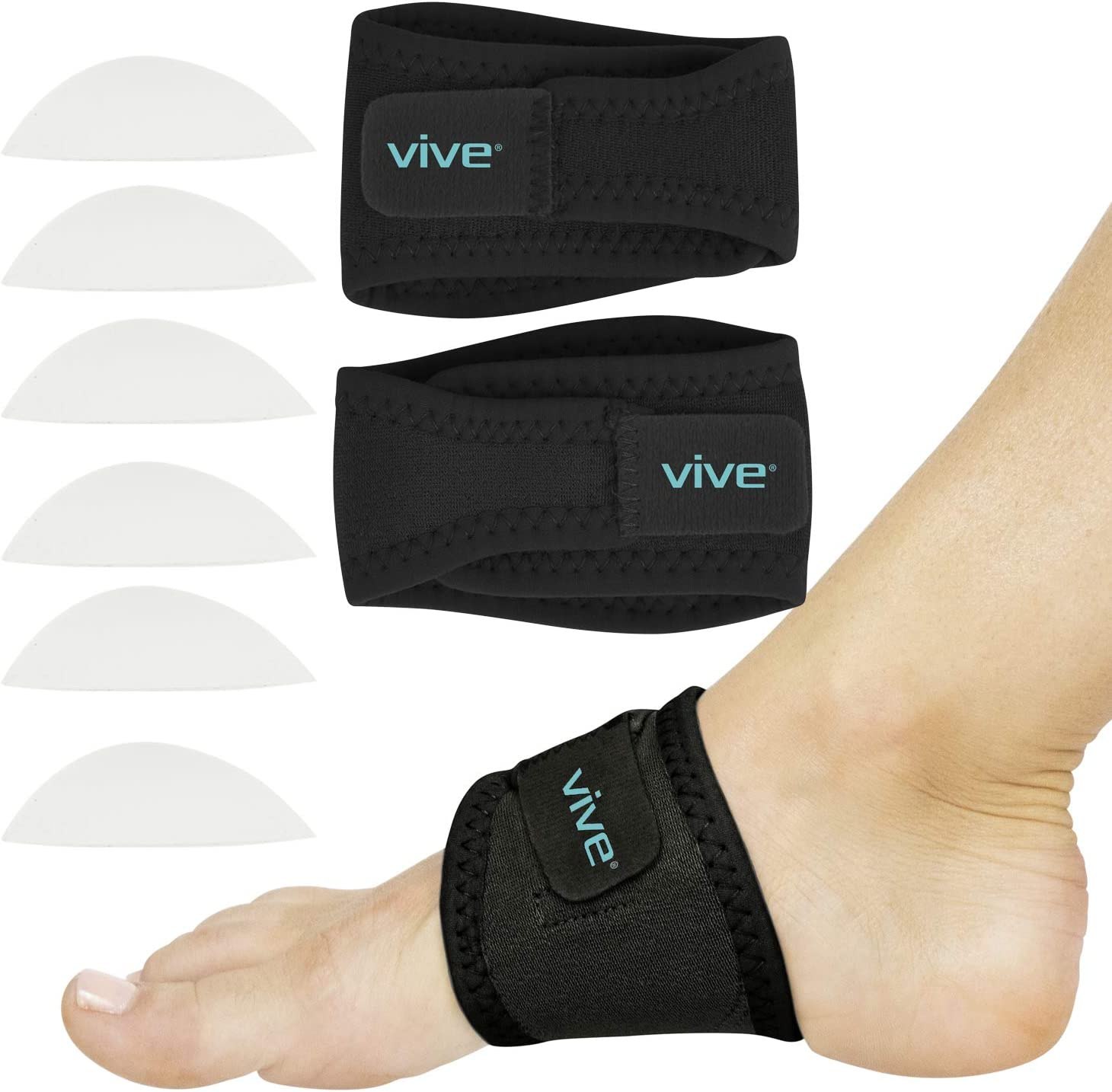 VIVE Plantar Fasciitis Strap for Foot Pain, High Arches &amp; Flat Feet
